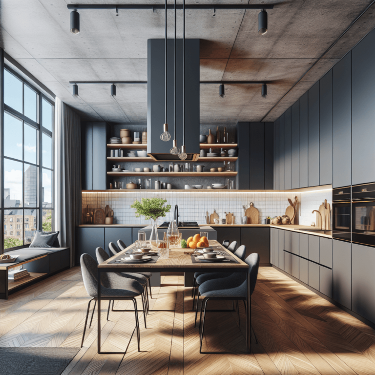 anthrazitfarbene Anrichte Küche-Bremen