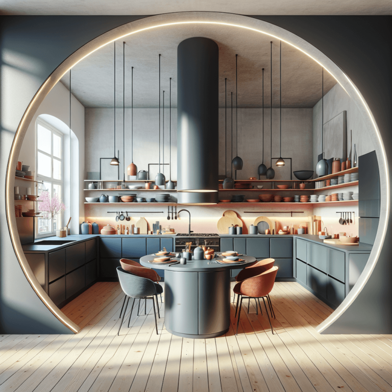 anthrazitfarbene Rondell Küche-Bremen