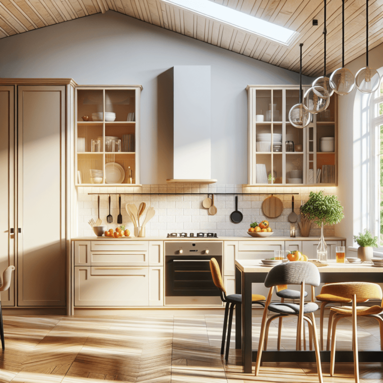 beige Design Küche-Bremen