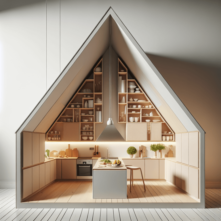 beige Küche für Dachschräge-Bremen