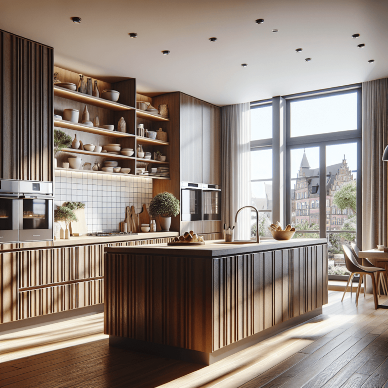 braune Einbauküche-Bremen