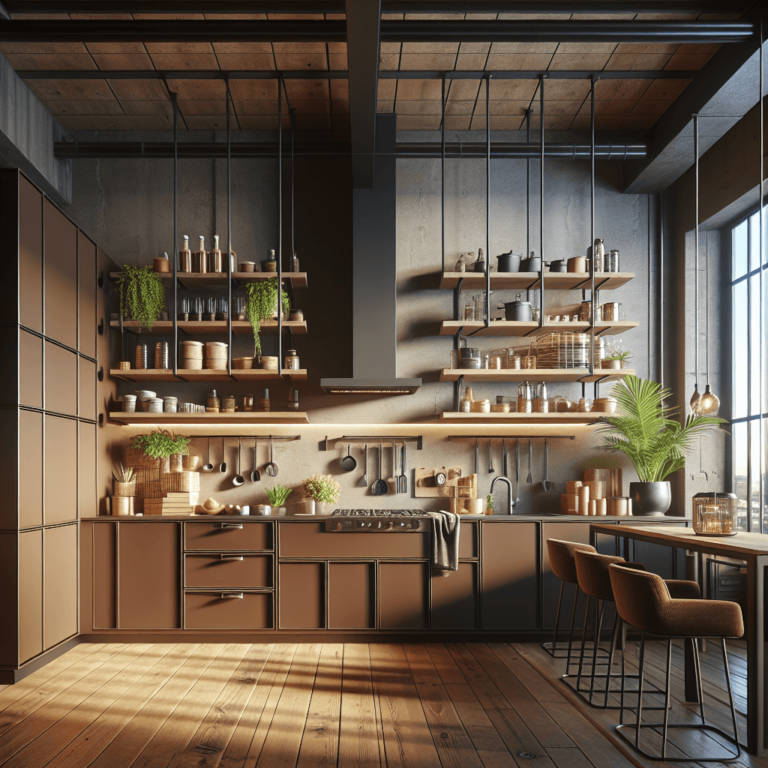 braune Industrielle Küche-Bremen