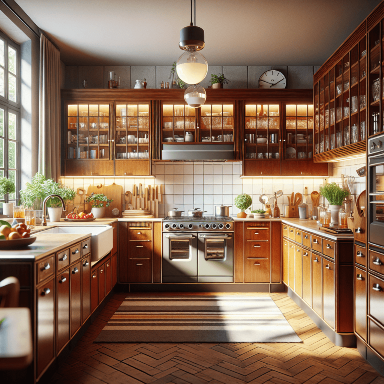 braune Retro Küche-Bremen