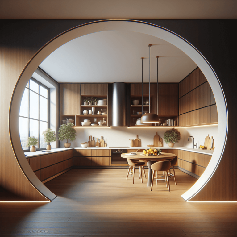 braune Rondell Küche-Bremen