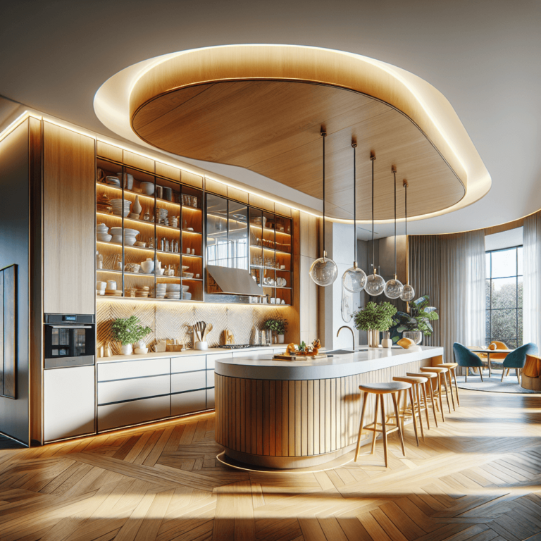 bunte Küche in U-Form-Bremen