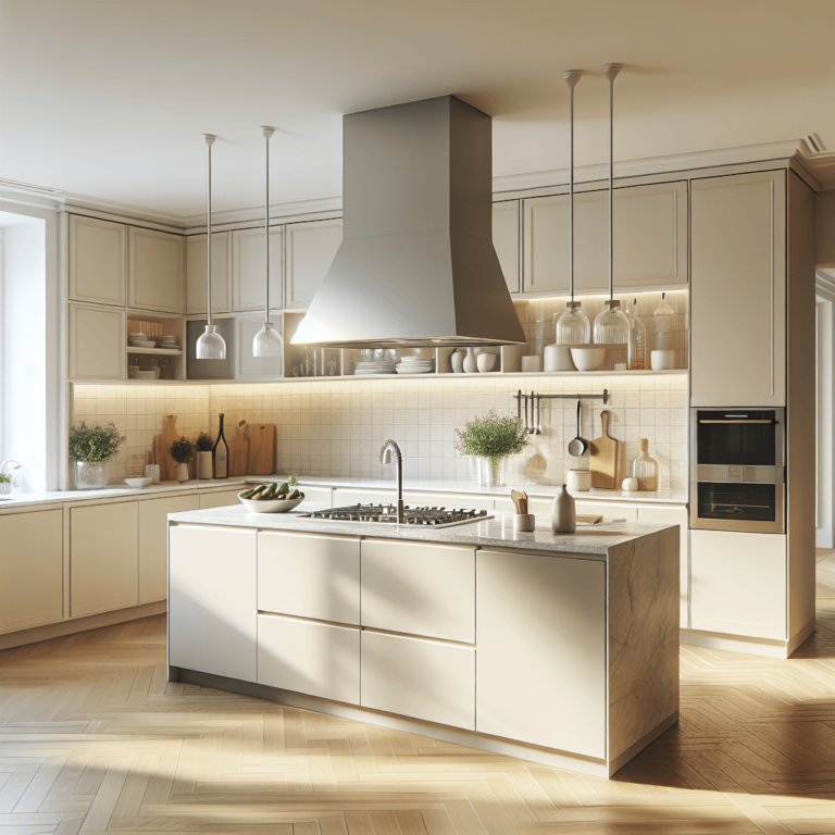 cremefarbene Design Küche-Bremen