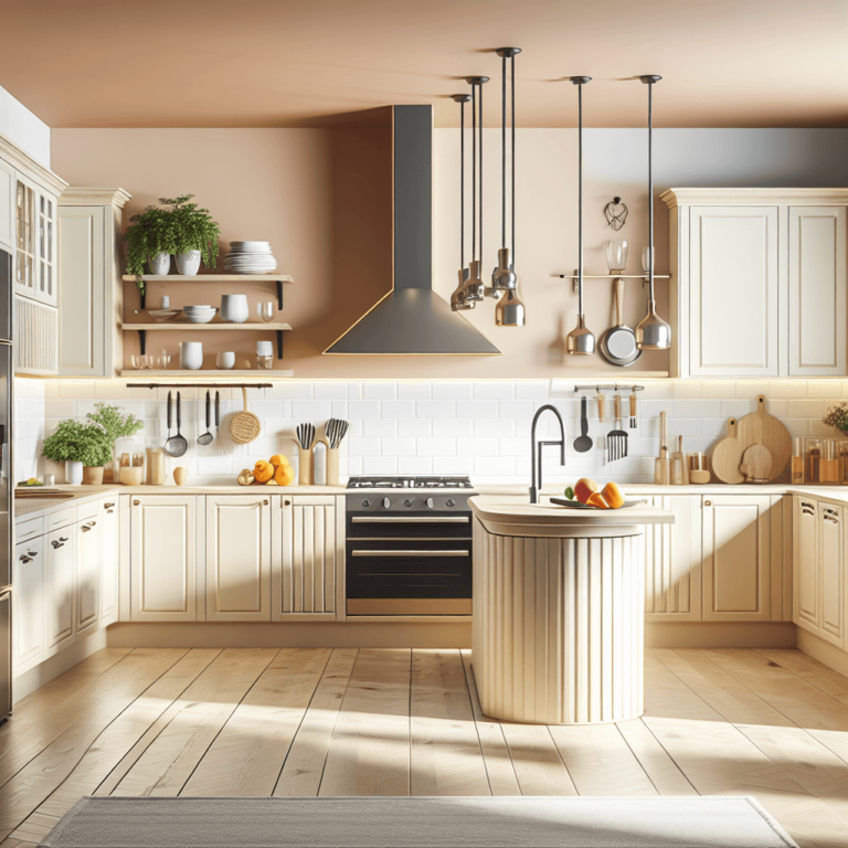 cremefarbene Komplett Küche-Bremen