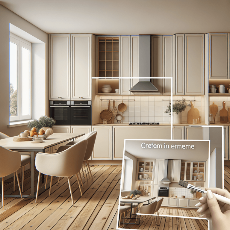 cremefarbene Modulare Küche-Bremen