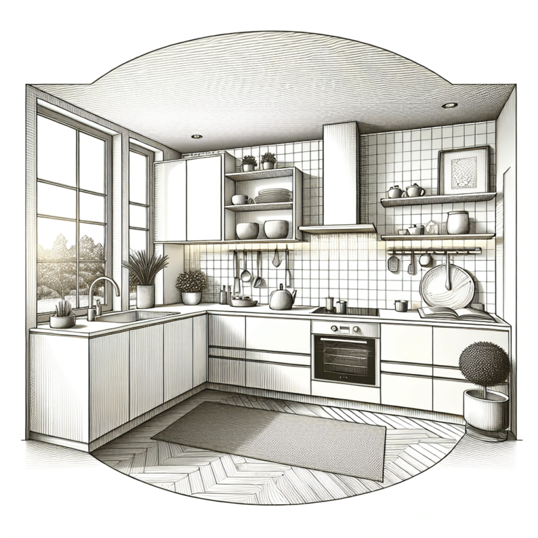 cremefarbene einzeilige Küche-Bremen