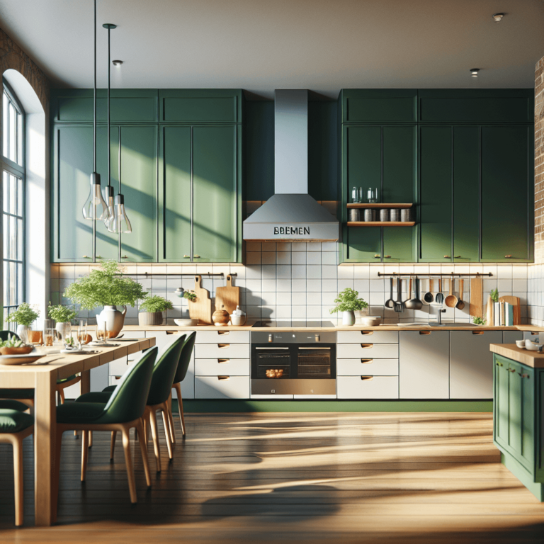 grüne Komplett Küche-Bremen