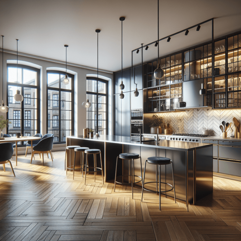 hochglanz Industrial Style Küche-Bremen