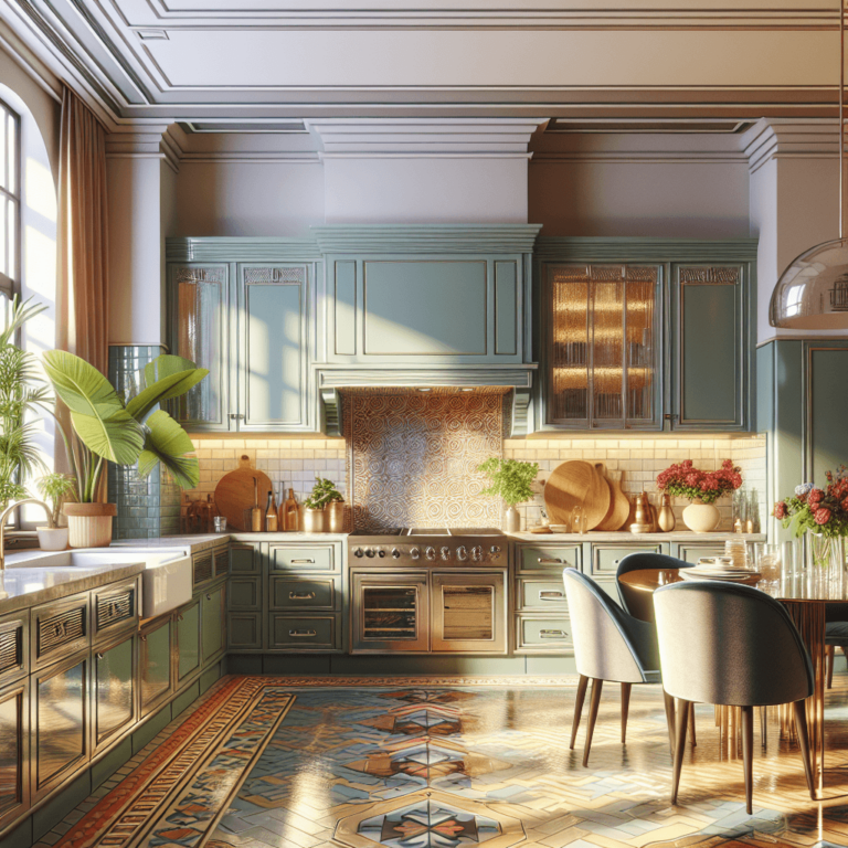 hochglanz Küche im Art-Deco-Stil-Bremen