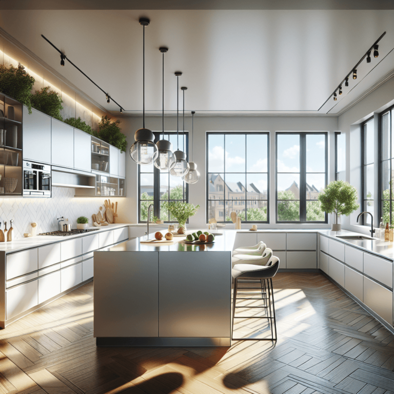 hochglanz Küche in U-Form-Bremen