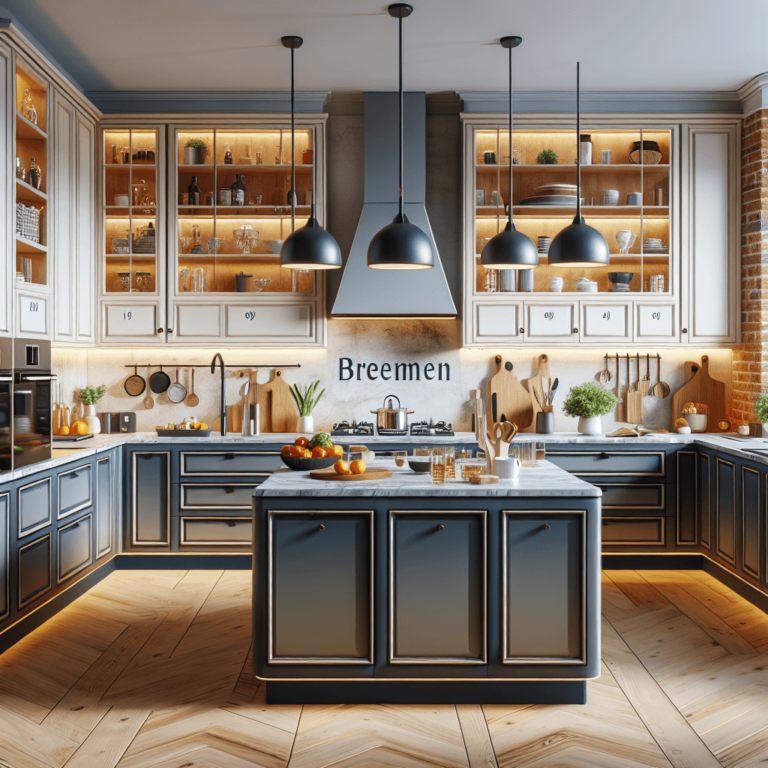 hochglanz einzeilige Küche-Bremen