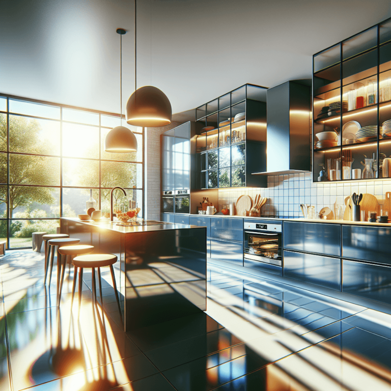 hochglanz mehrzeilige Küche-Bremen