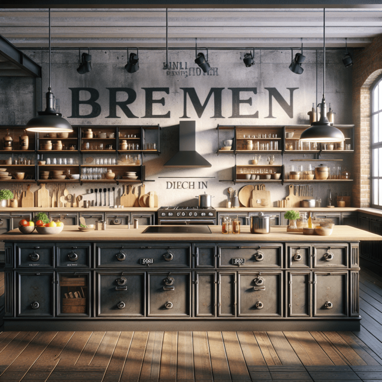 matte Industrial Style Küche-Bremen