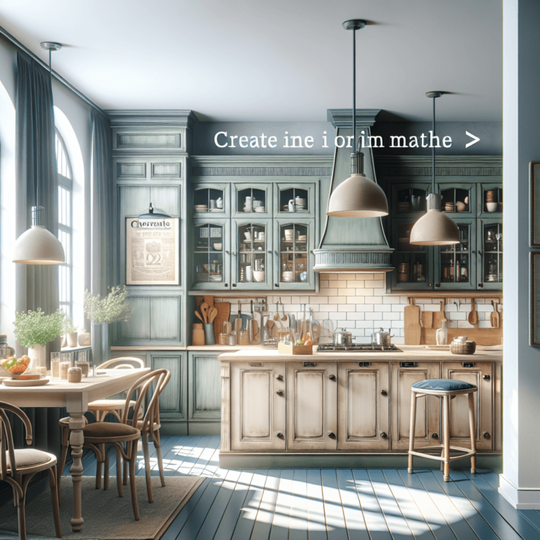 matte Küche im Shabby Chic Stil-Bremen