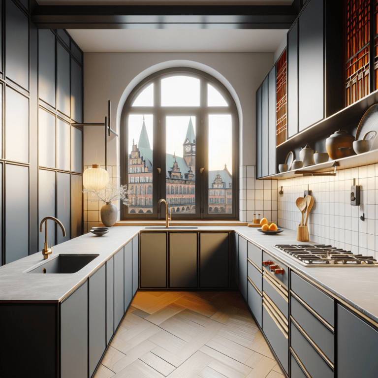 matte Küche im asiatischen Stil-Bremen