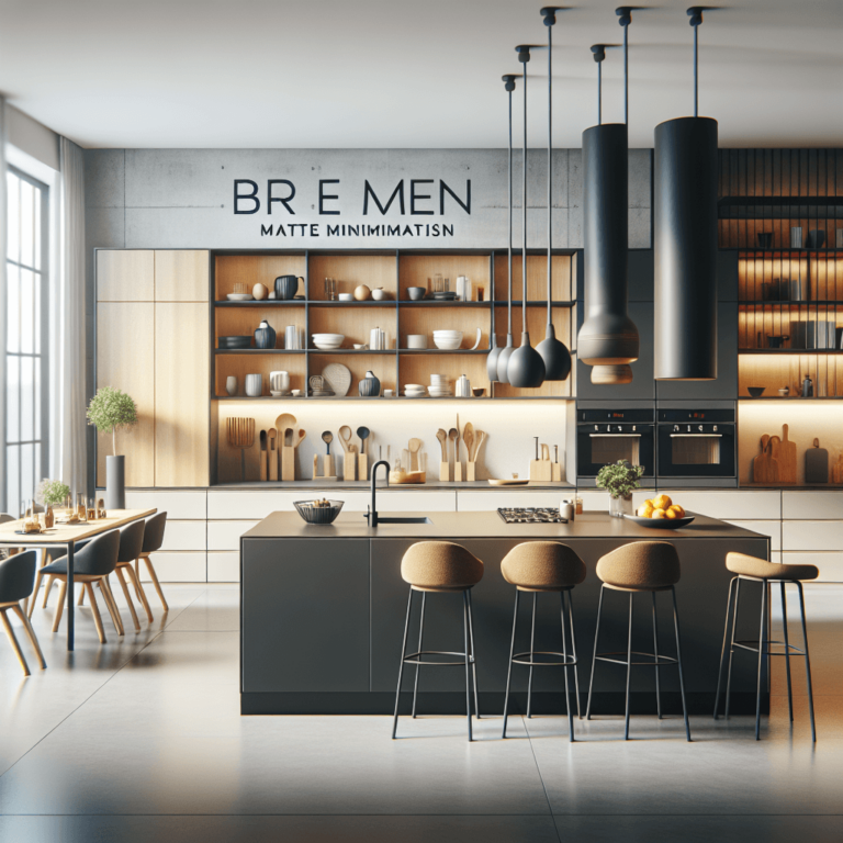 matte Minimalismus Küche-Bremen