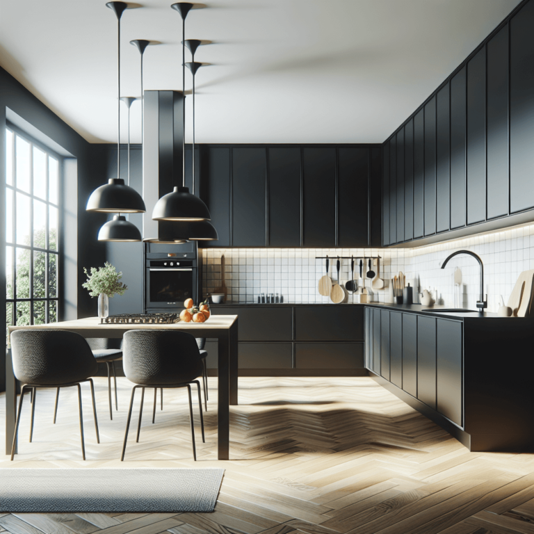 schwarze Komplett Küche-Bremen