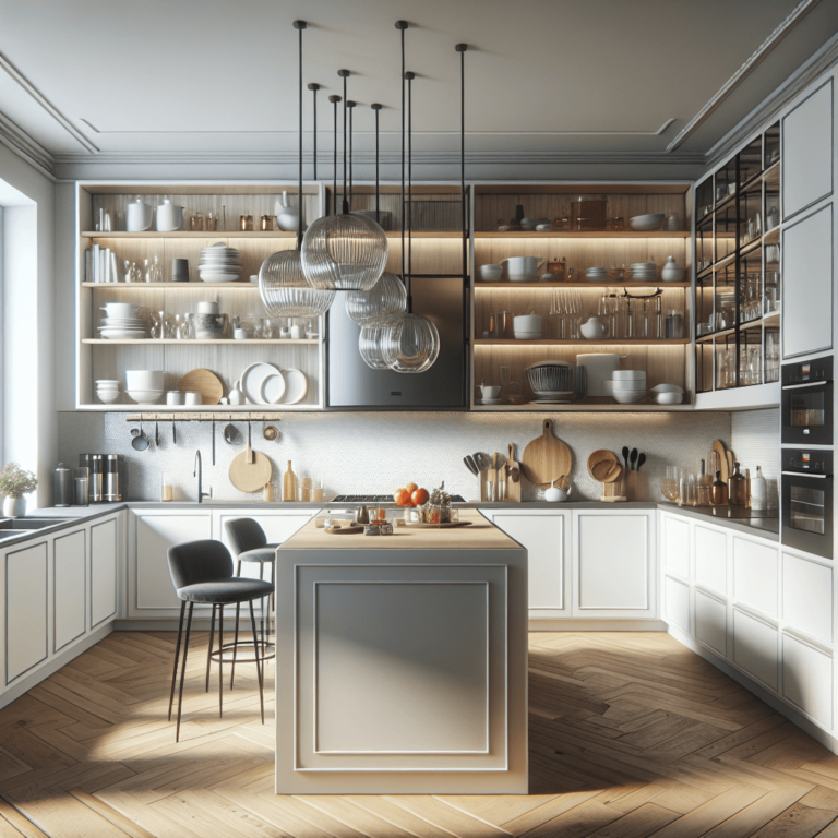 weiße Anrichte Küche-Bremen