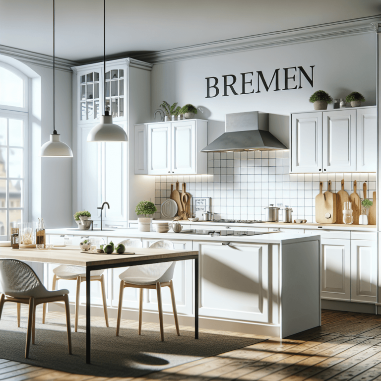 weiße Einbauküche-Bremen