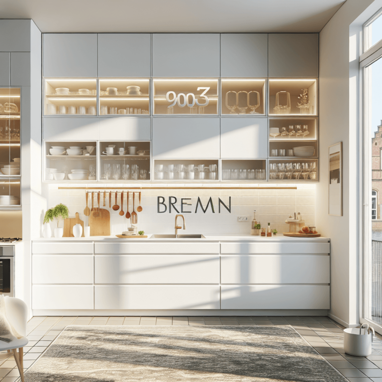 weiße Modulare Küche-Bremen